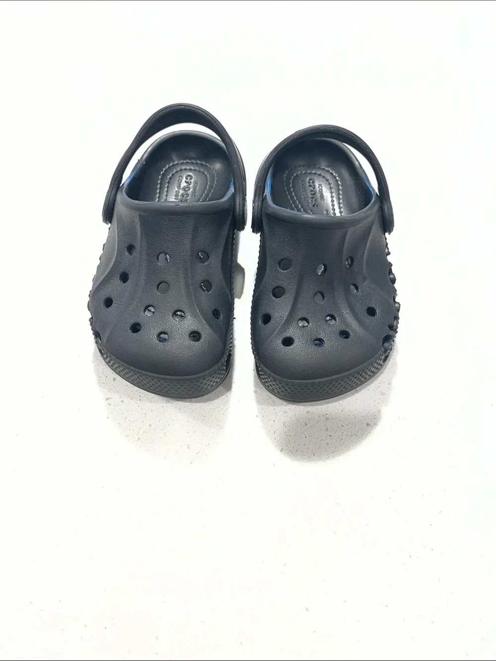 Crocs Kids Baya Clog - Black (Size C7)